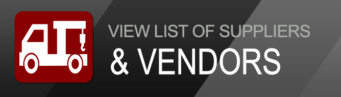 List of Suppliers and Vendors